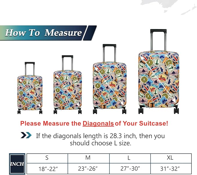 HYPER VENTURE Washable Luggage Cover - Image 5