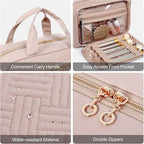 BAGSMART Toiletry Bag Hanging Travel Makeup Organizer - Image 7