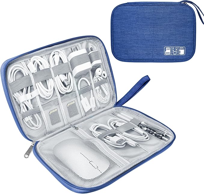 Electronics Travel Organizer, Portable Waterproof Electronic Travel Storage Bag by Lcsmaokin