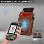 Wallet for Men Wallet with Slim Pop Up Card Holder 9-13 Cards, Bifold - Image 3