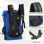 UPWELL 30L Waterproof Dry Bag Boating Backpack - Image 5