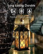 Homemory Solar Lanterns Outdoor Waterproof Hanging - Image 2