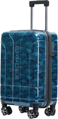 Spyder Matrix 20 Inch Carry On Expandable Hardside Upright Suitcase by Spyder