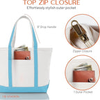 CB STATION Medium Classic Canvas Tote Bag - Image 3