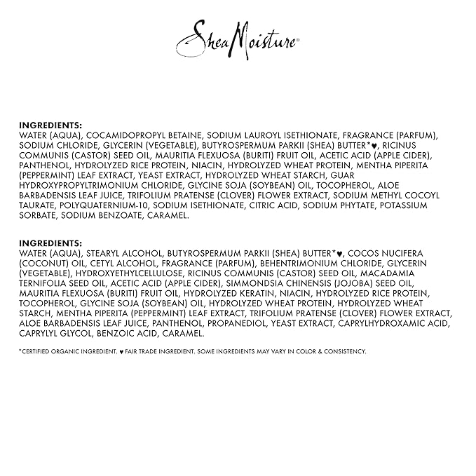 SheaMoisture Strengthen & Restore Shampoo and Conditioner Bundle Jamaican Black - Image 7