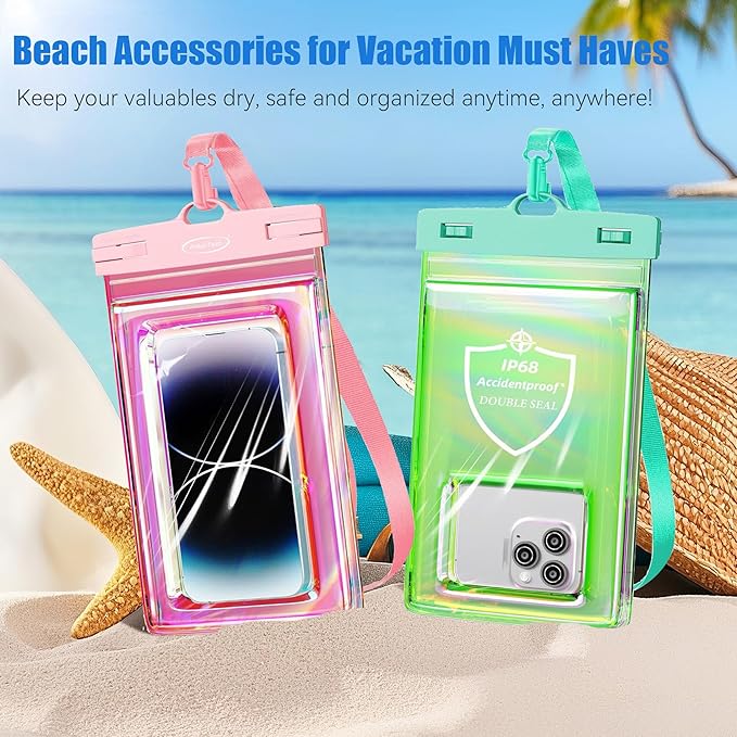AiRunTech Universal Waterproof Phone Pouch, Beach Essential Accessories - Image 5
