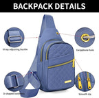Small Sling Bag For Women Men Casual Crossbody Sling Backpack - Image 5