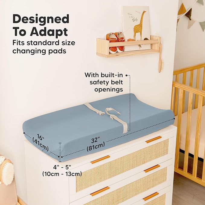 2-Pack Baby Changing Pad Covers - Image 4
