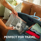 GOBAGS Air Production Multi‑Size Clear Zipper Pouch – Cable Organizer & Travel - Image 4