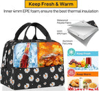 HOMESPON Insulated Lunch Bag for Women Men Lunch Box Cooler Lunch Tote for Work - Image 5