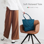 Italian Calf Leather Tote for Women - Image 4