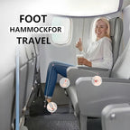 2-Piece Upgraded Aircraft Foot Hammock - Image 3