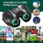 12x30 Compact Binoculars for Adults and Kids, High Power Lightweight Small - Image 7