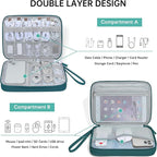 CILLA Electronics Organizer Travel, Travel Cord Organizer Case, Compact - Image 3