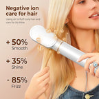 5 in 1 Blow Dryer Brush, Upgrade Hair Dryer Brush Air Curler Air Curling Wrap Styler, Detachable Hot Air Brush Negative Ion Curling Brush Iron, Hair Styling Tools for Drying Curling Straightening