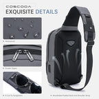Sling Bag for Men, Anti-theft Crossbody Bag - Image 4