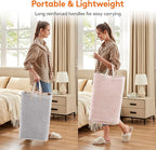 Lifewit 2 Pack Laundry Hamper Large Collapsible Laundry Basket, Freestanding - Image 4