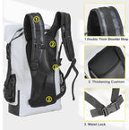 UPWELL Waterproof Dry Bag 30L Boating Backpack - Image 4