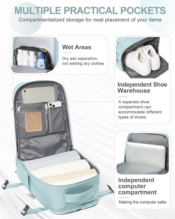 coowoz Travel Backpack Carry On - Image 5