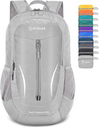 ZOMAKE Ultra Lightweight Packable Backpack 25L, Foldable Hiking Backpacks Water by ZOMAKE