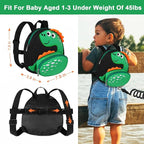 Accmor Toddler Harness Backpack Leash + Black Anti Lost Wrist Link, Cute - Image 3