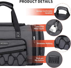 WITZMAN Duffle Bag for Men Nylon Large Gym Weekender Bag - Image 7