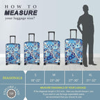Explore Land Travel Luggage Cover Suitcase Protector Fits 23-26 Inch Case - Image 5