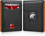 RUNBOX Airtag Wallet Men, Slim but Spacious Wallet by RUNBOX