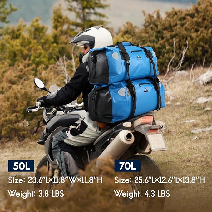 Haimont Waterproof Duffel Bag Roll-top Dry Duffel Bag - Image 5