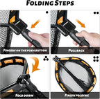 PLUSINNO Floating Fishing Net for Steelhead, Trout Fishing, Rubber Coated - Image 5