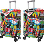Travel Luggage Cover Suitcase Protector Fits 18-32 Inch Wheel Covers - Image 2