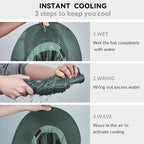 Sukeen Cooling Sun Hat for Men Women UPF50+ Wide Brim Fishing Hat - Image 3
