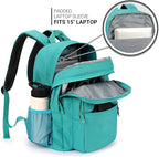 ZORFIN 26L Backpack for College, and Travel: Water Resistant Bookbag - Image 4