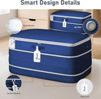 DIMJ Comforter Storage Bag - 100L Large Capacity Blanket Storage Compression - Image 4