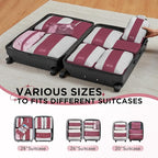 10 Set Compression Packing Cubes - Image 7