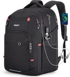 40L Expandable Laptop Backpack, Anti-thief Travel Backpack by Velaybor