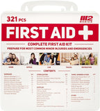 M2 BASICS Premium 321 Piece First Aid Kit - Image 9