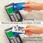 SaiTech IT 10 Pack RFID Blocking Card NFC Contactless Debit/Credit Card ATM - Image 6