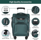 3-Piece Softside Expandable Luggage Set - Image 7