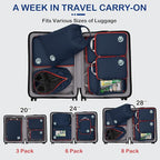 Cipway Compression Packing Cubes, Lightweight Travel Luggage Organizers - Image 7