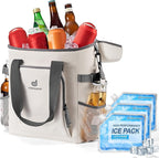 Odoland Cooler Backpack, 30 Cans Insulated Leak-Proof Cooler Bag - Image 2