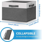 GhvyenntteS Large Closet Storage Bins - Image 3
