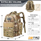 Diaper Bag Backpack for Dad, DBTAC Large Baby Nappy Bag for Men w/Changing Mat - Image 5