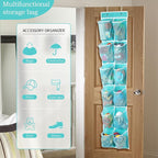 Over the Door Hanging Shoe Organizer, 12 Pockets - Image 2