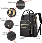 Laptop Backpack for Women Men, School Backpacks for Teens Girls Boys, 17.3 Inch - Image 5