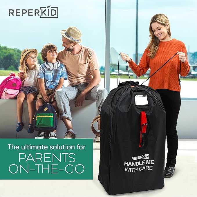reperkid Large Stroller Bag for Airplane Travel, Fits Most Large, Jogging - Image 7