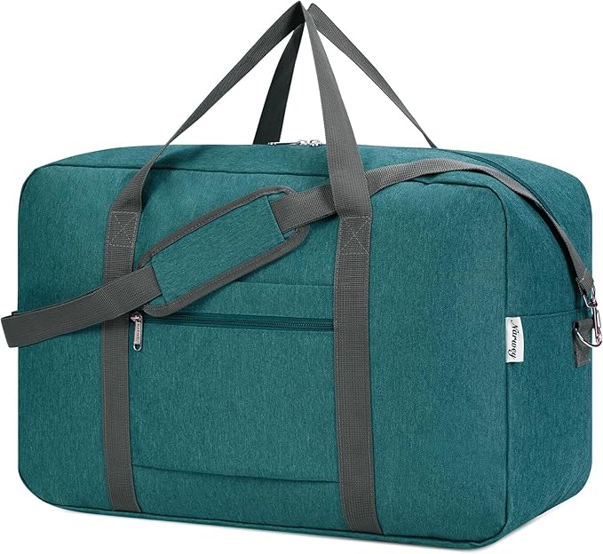 For United Airlines Foldable Carry on Bag 22x14x9 Travel Duffel Bag Packable by Narwey