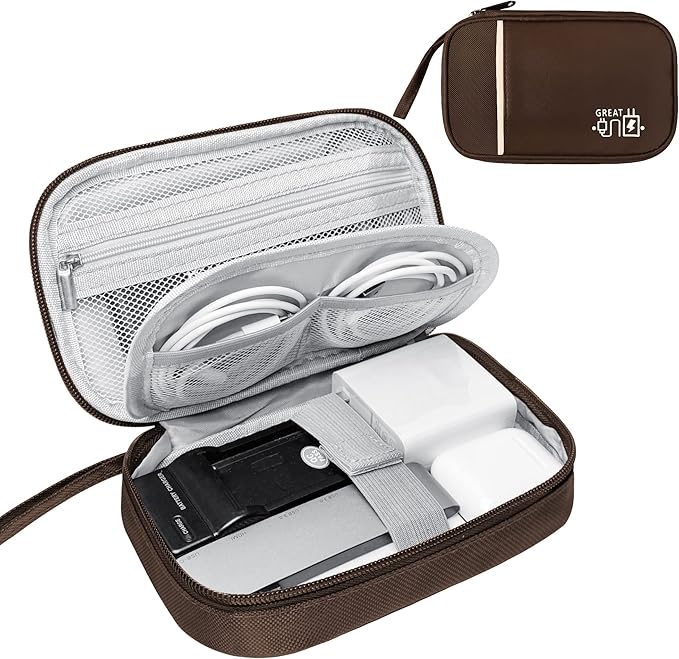 Travel Cable Organizer Bag Pouch Electronic Accessories Carry Case Portable by Lcsmaokin