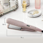 Remington Wet2Straight Hair Straightener/Flat Iron,450°F Salon High Heat,1 3/4" Inch Plates,Mauve,(Pack of 2)