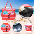 Waterproof Beach Tote Pool Bags - Image 6
